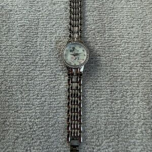 Official Walt Disney World Silver Mickey Mouse Watch